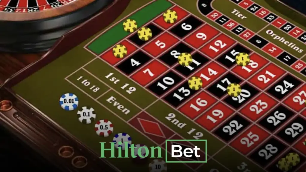 Hiltonbet Rulet taktikleri